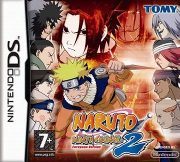 Naruto - Saikyou Ninja Daikesshuu 3 for DS (Japan) (Rev 1) box cover front